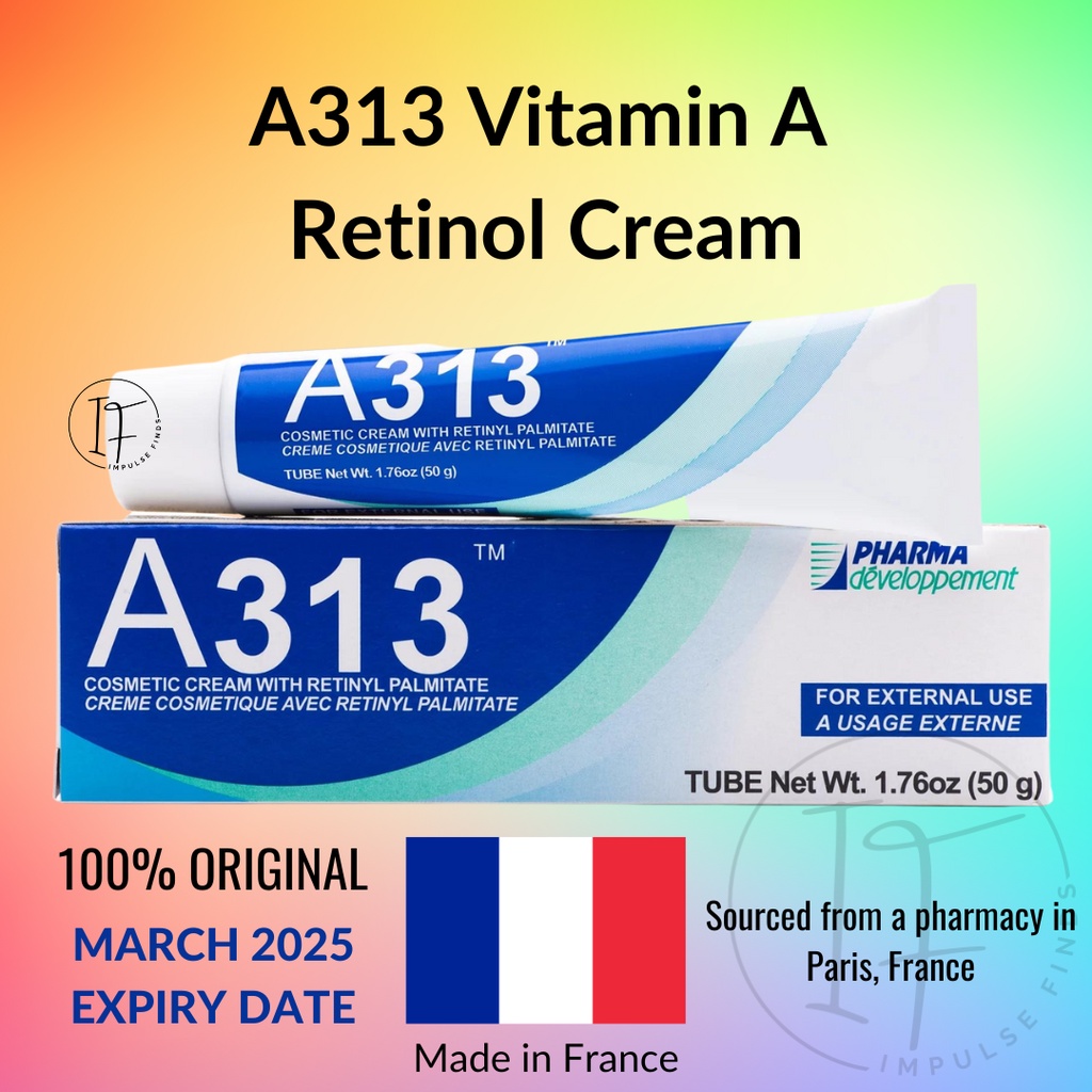 A313 Retinoid Vitamin A Pommade Retinol Cream From France 50g Shopee