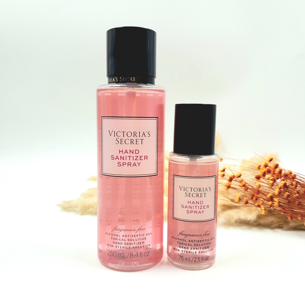 Victoria's Secret Hand Sanitizer spray 250 ml / 75 ml Shopee
