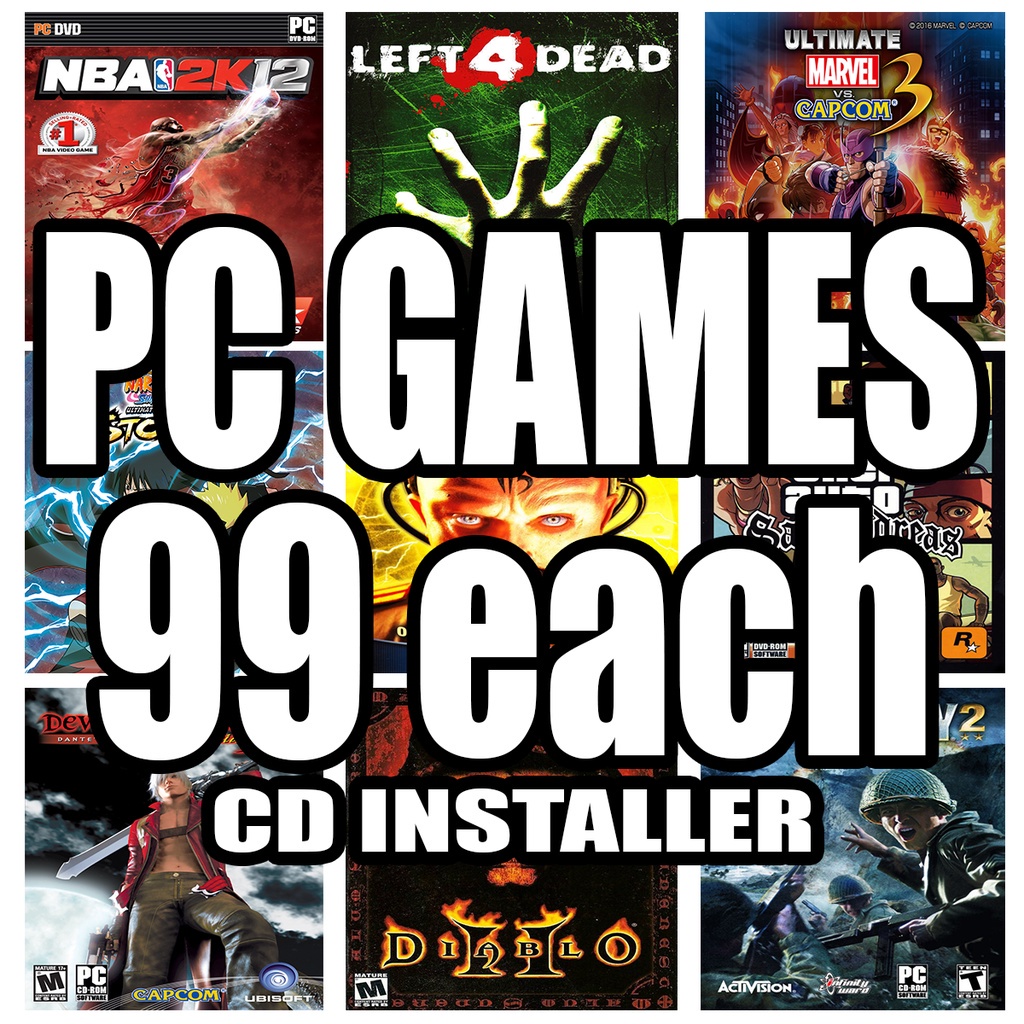 Pc Games / Best Pc Games / Top Pc Games / Installer For Pc | Shopee ...
