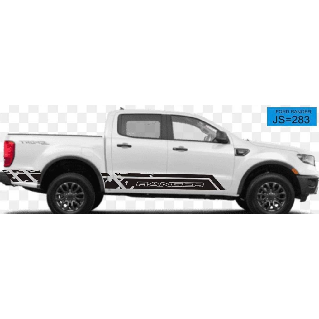 Ford Ranger Body Sticker Decals/White/Red/Gold/Black/Silver Gray ...
