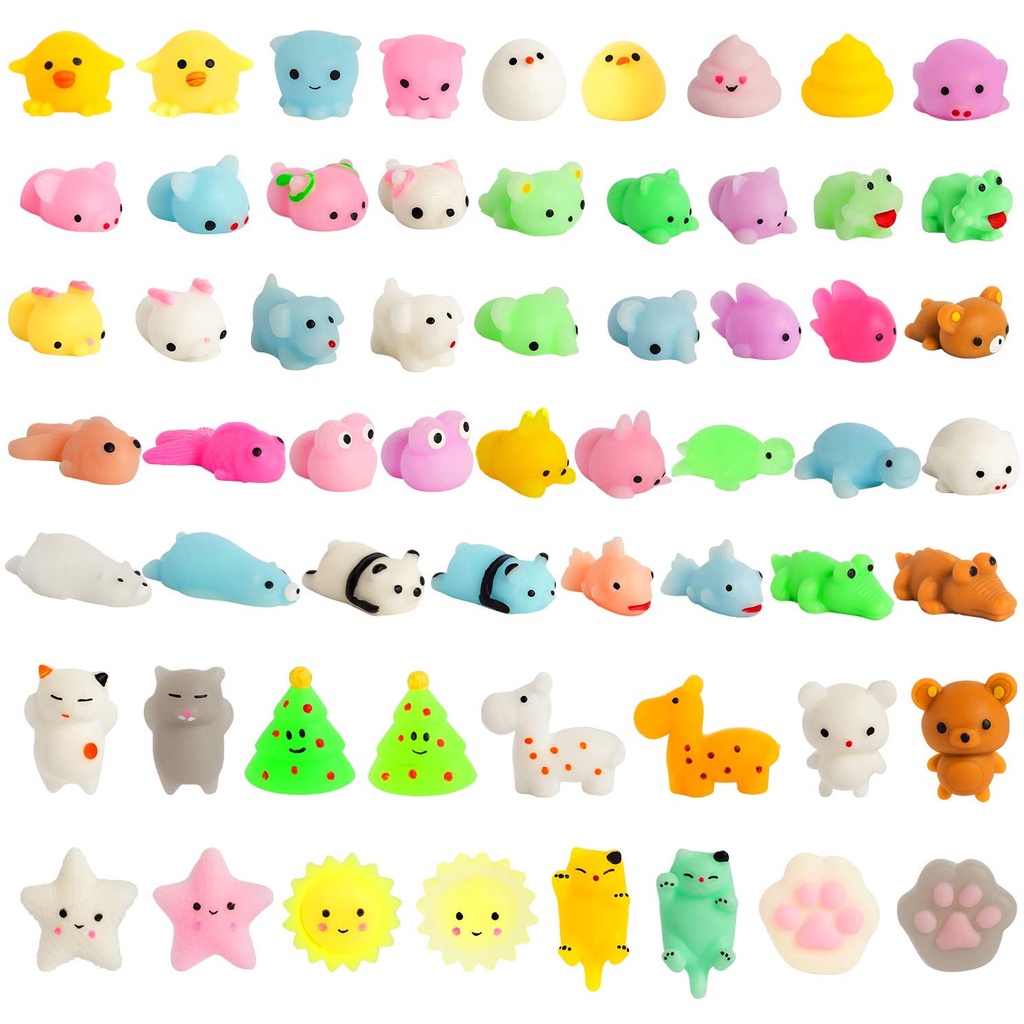 Grace Mochi Squishy Toy Cute Animal Rebound Pressure Reducing Squishy ...