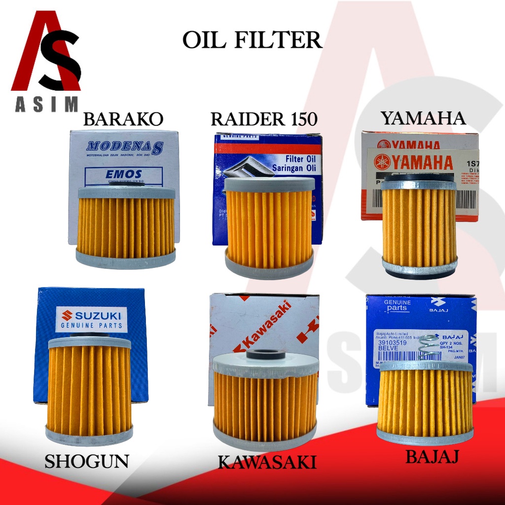 ASIM Motorcycle Parts Engine Element Oil Filter For Motorcycle (Suzuki