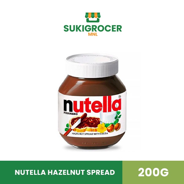 Nutella Hazelnut Spread 200G | Shopee Philippines