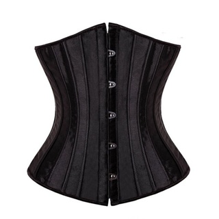 ONHAND !! GENUINE 25 STEEL BONED CORSET LATEX WAIST TRAINING CORSET