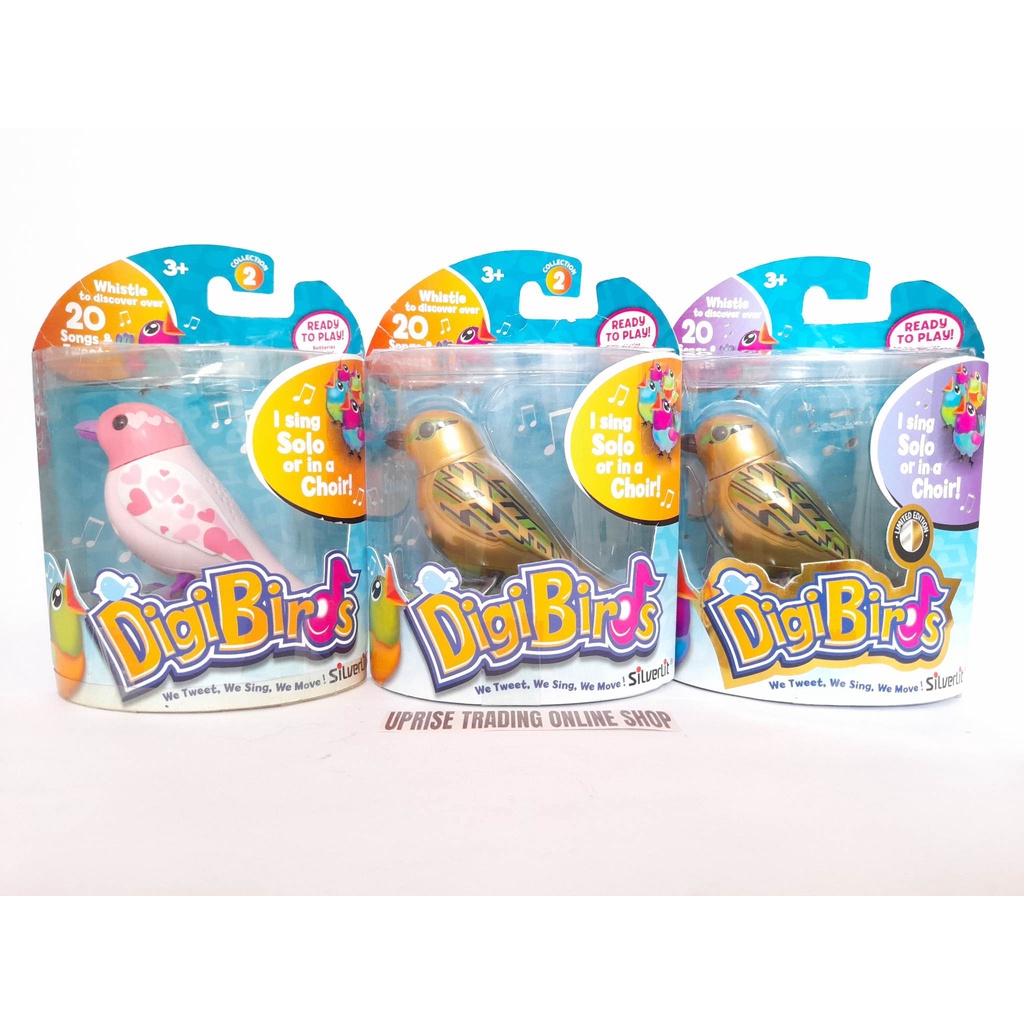 Digibirds Interactive toys Silverlit Robotic Bird Collectible single ...