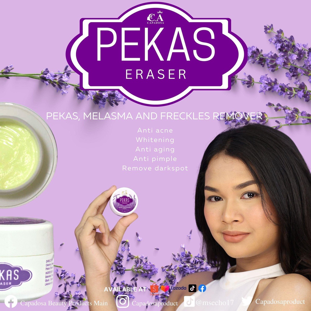 CAPADOSA PEKAS ERASER CREAM/MELASMA REMOVER CREAM Shopee Philippines