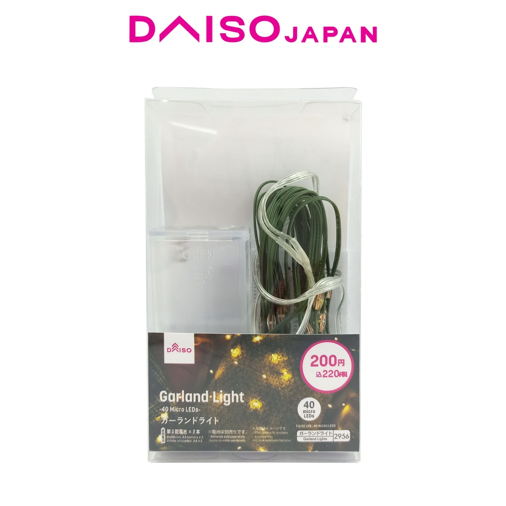 Daiso Garland LED Light Shopee Philippines