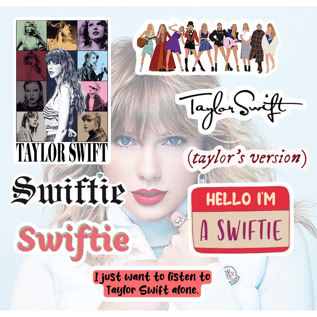 Taylor Swift Stickers Era Midnights Swiftie Album Speak Now Red Lover ...