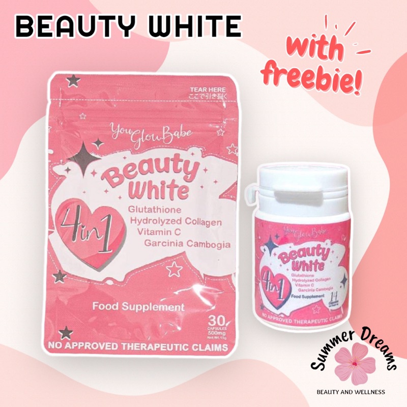 You Glow Babe Beauty White Capsule Glutathione Collagen Capsule Beauty Whitein Stock Shopee