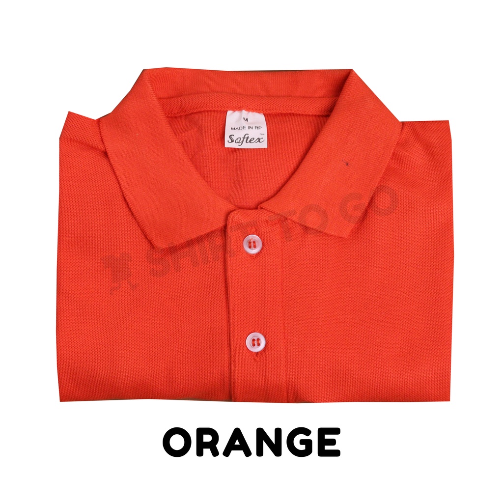 Softex Whistler Polo Shirt Big Sizing For Men And Women Orange Violet Shopee Philippines