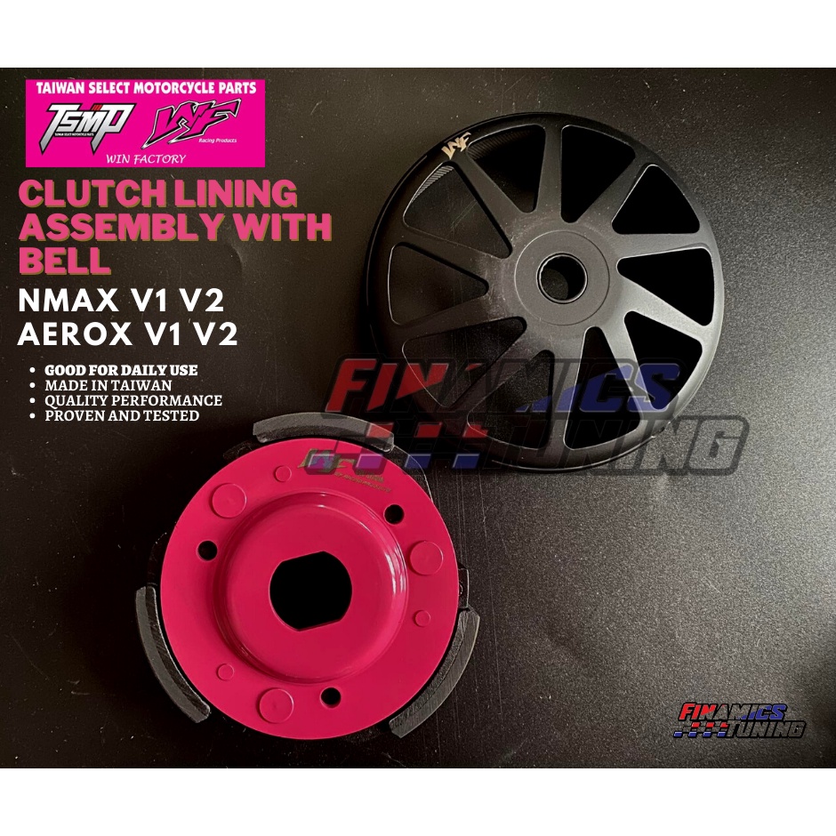 WF CLUTCH ASSEMBLY WITH BELL AEROX V1 V2 NMAX V1 V2 | Shopee Philippines