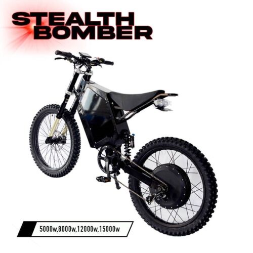 stealth bomber electric bike 8000w