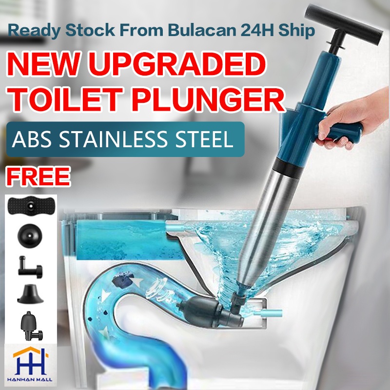 Toilet dredging artifact Toilet Cleaner Drain Declogger Air Plunger