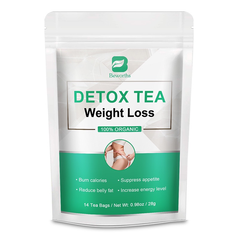 Beworths Detox Tea Natural Slimming Drink Colon Cleanse Burn Fat Reduce ...