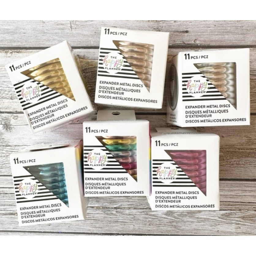 MAMBI Happy Planner Metal Disc 3 Sizes Discs Mini Classic Expander
