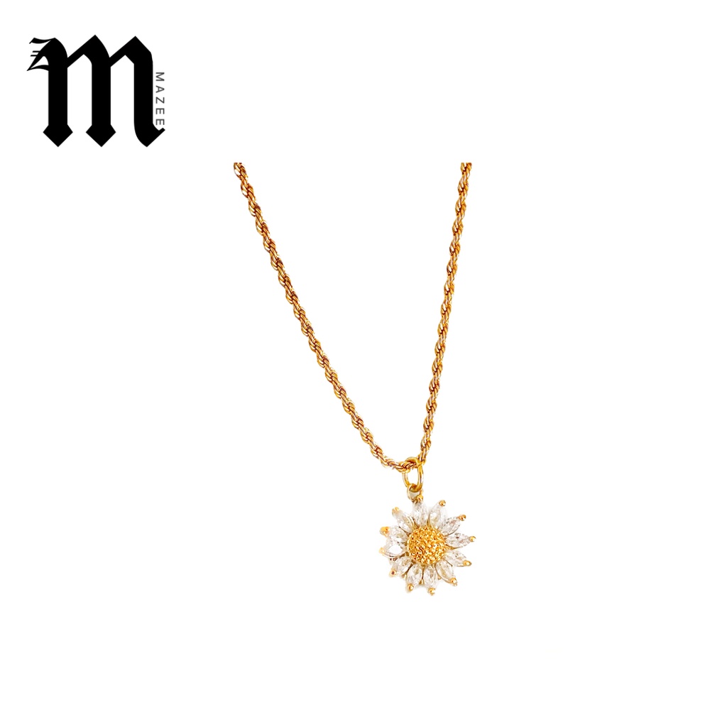 Sunflower clearance necklace shopee