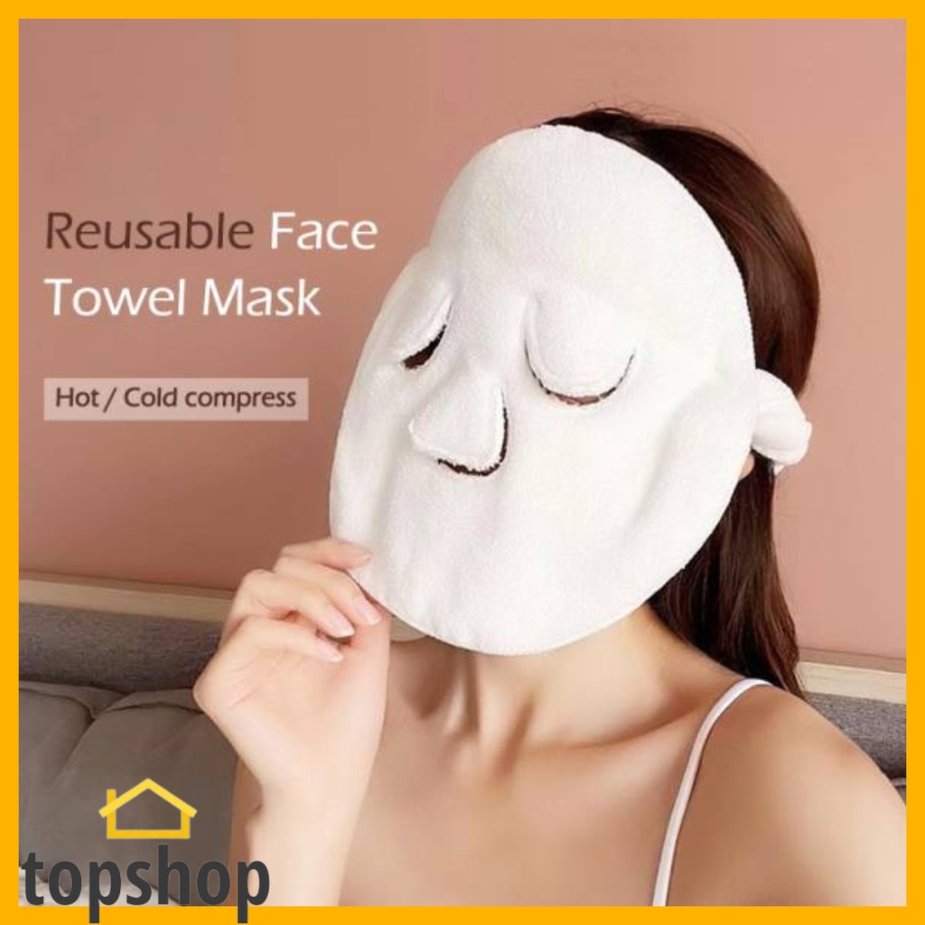 Reusable Face Towel Mask Anti Aging Facial Steamer Towel