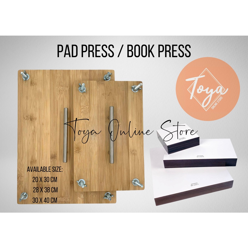 BOOK PRESS PAD PRESS Notepad Press for receipt and tracing pad