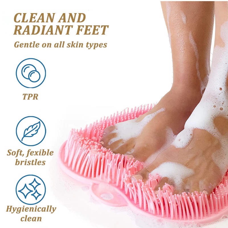 Rubber Foot Scrub Foot Peeling Peeling Foot Scrubbing Brush Bathroom