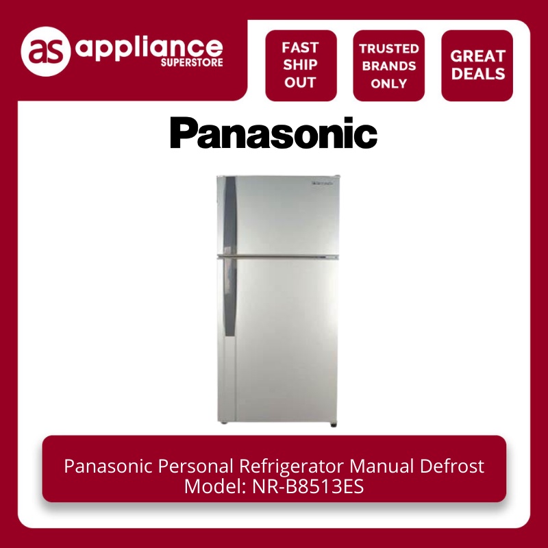 Panasonic Personal Refrigerator Manual Defrost NRB8513ES Shopee Philippines