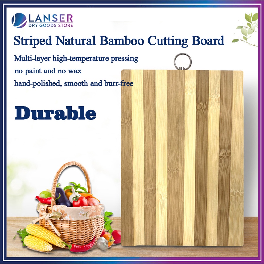 Wood Kitchen Chopping Cutting Board Kitchenware Chopping Pad Shopee