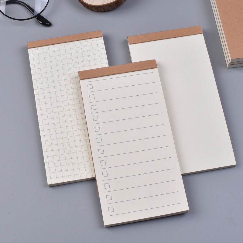 Pocket notepad Pad Portable Memo Notepad TODO Tearable kraft Paper