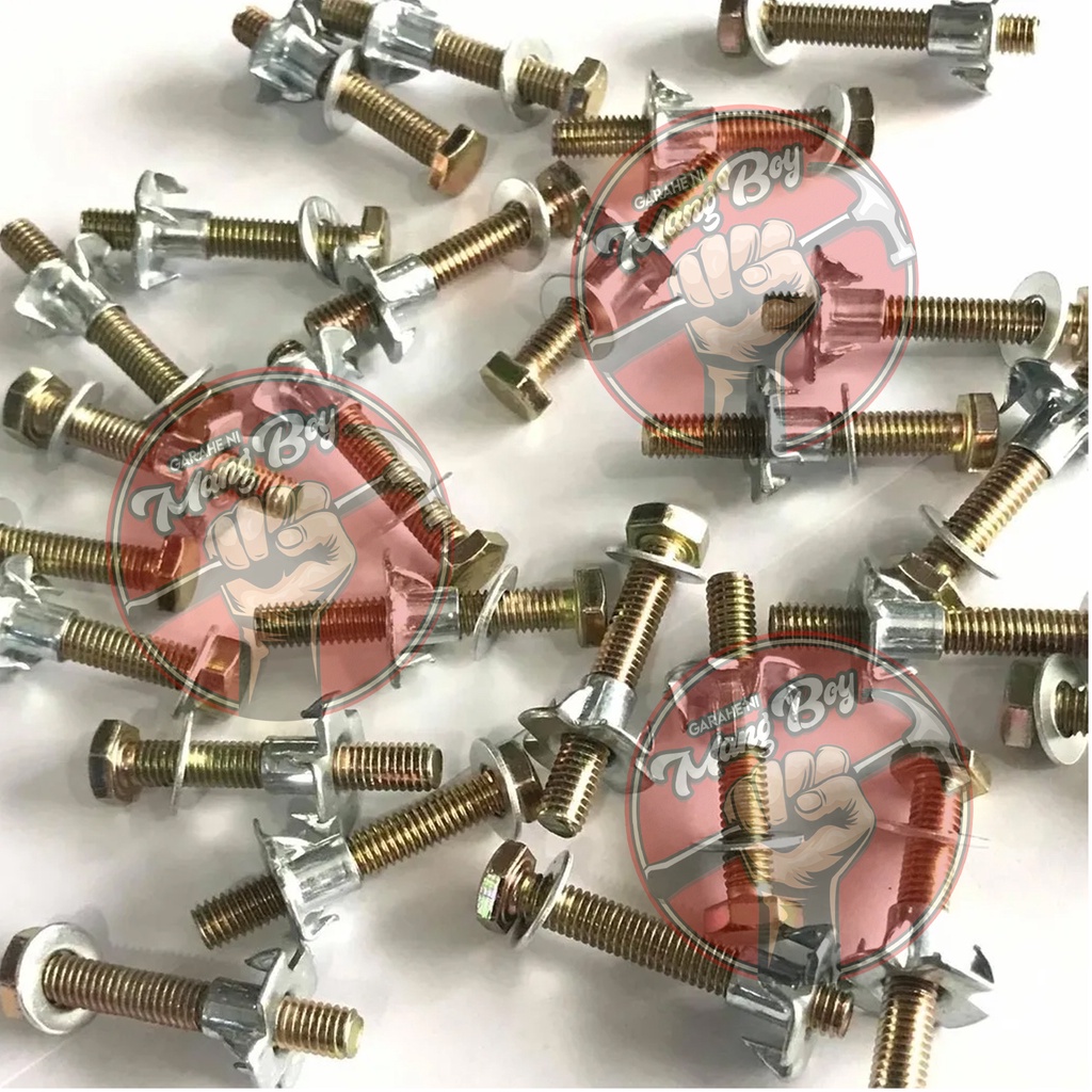 20pcs. Speaker box T nut Bolt Screw Speaker Box Accessories ELECTRONICS