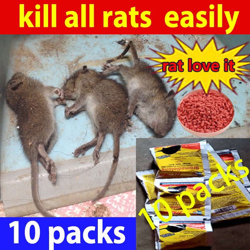 【Mice like to eat 】Rat Killer Poison Rats don't stink when they die all ...