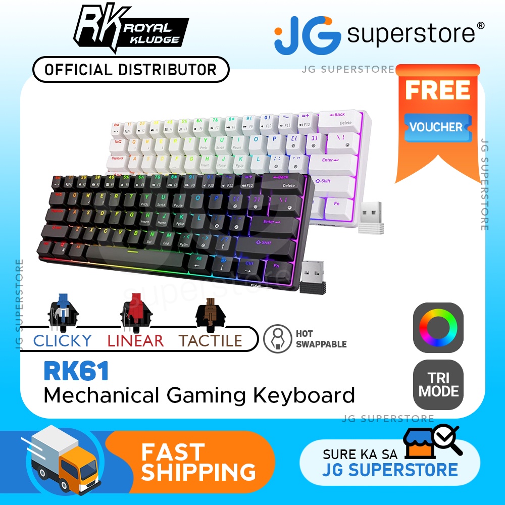Shop royal kludge gaming keyboard rk61 for Sale on Shopee Philippines