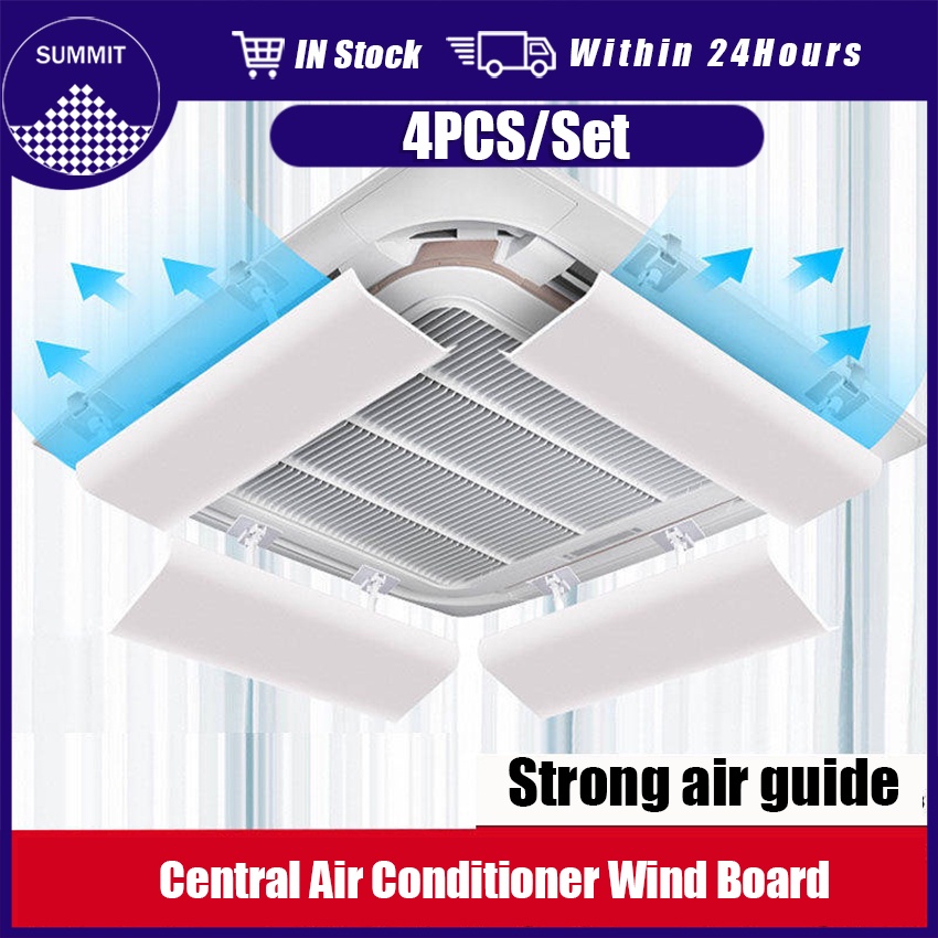 Ceiling Aircon Wind Deflector Clipon Installation AntiDirect Blowing