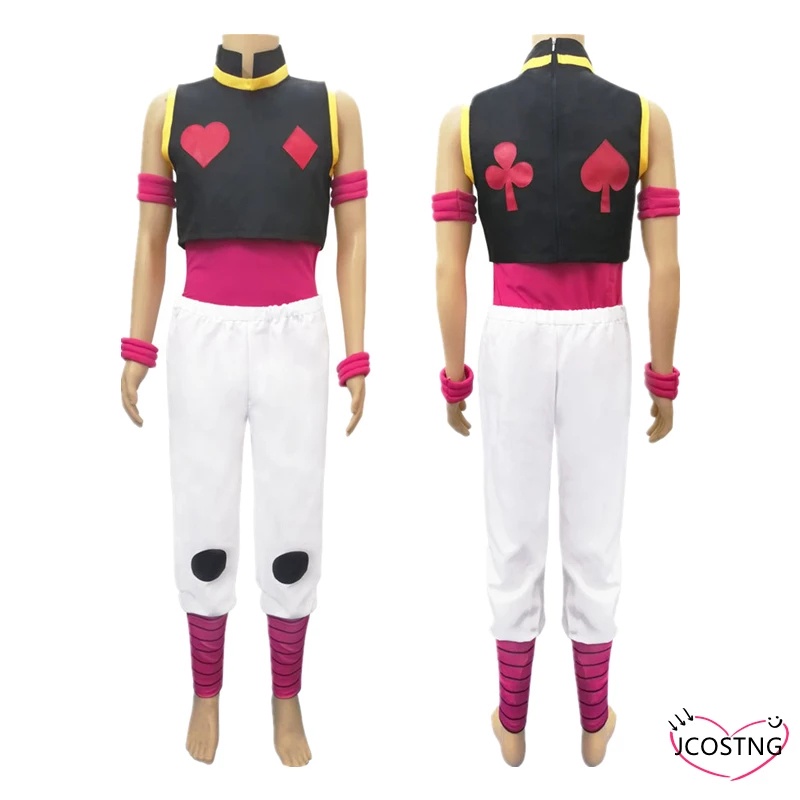 Anime Hunter X Hunter Hisoka Cosplay Costume Full Set Suit Unisex ...