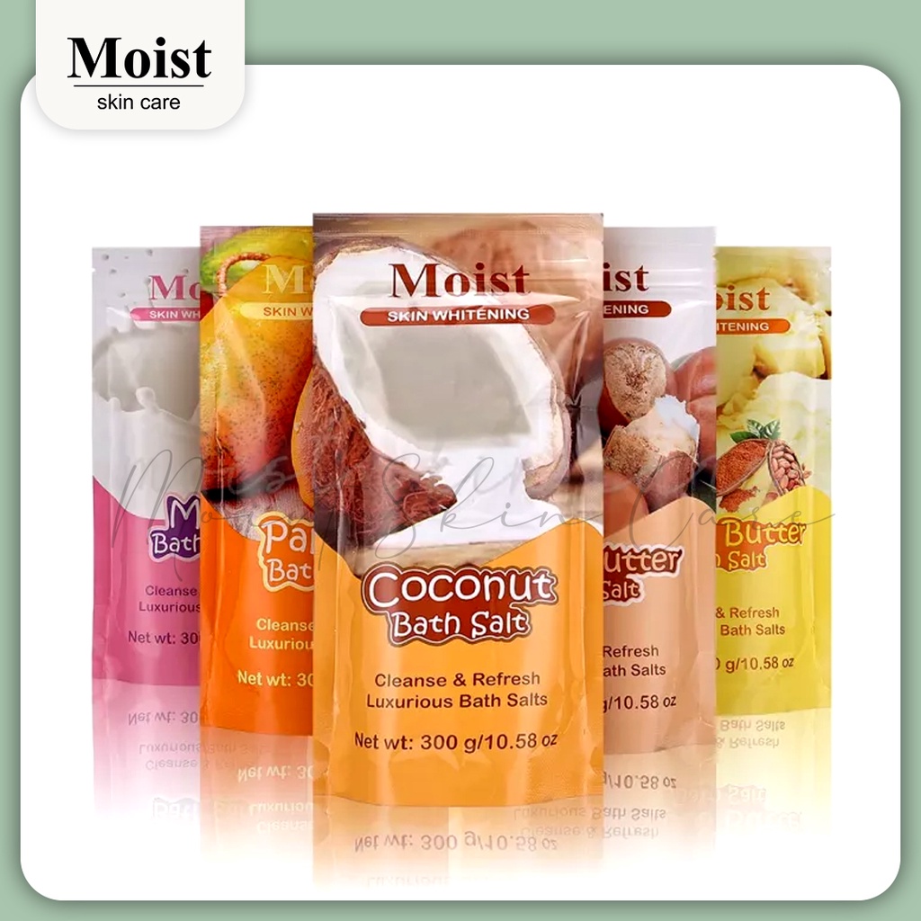 Moist Skin Whitening Bath Salt Bath Scrub for Cleansing