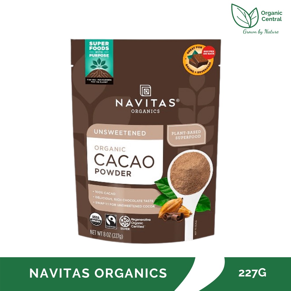 Navitas Organics Cacao Powder 227G | Shopee Philippines