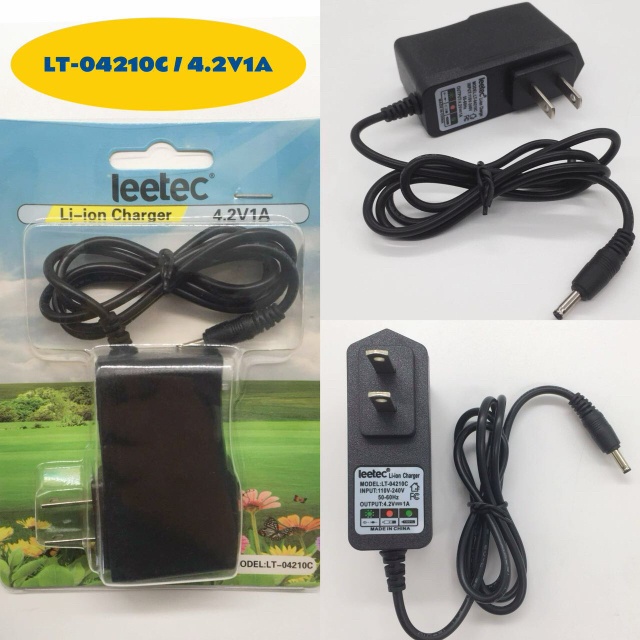 Leetec Charger 4.2V1A / 5V1A / 7.2V1A / 8.4V1A / 12.6V1A 1000 to ...
