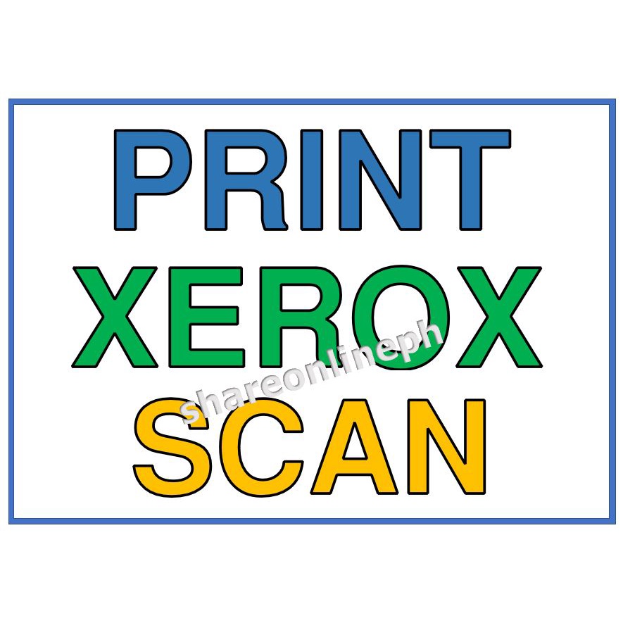 Laminated Signages Print Xerox Scan Typing Job Signage Sign Boards ...