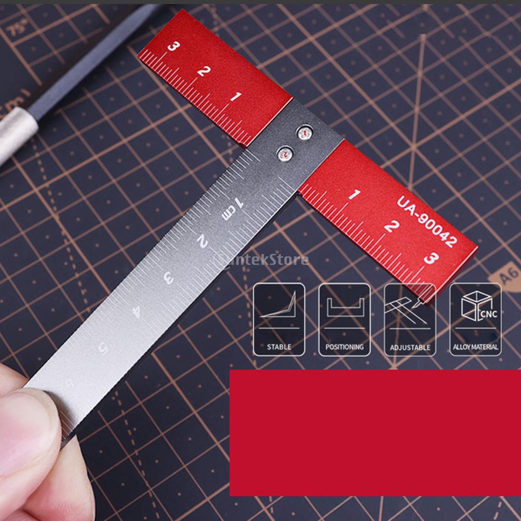 [Amagogo] T Square Ruler CNC Technology Scale Ruler /Shape Positioning