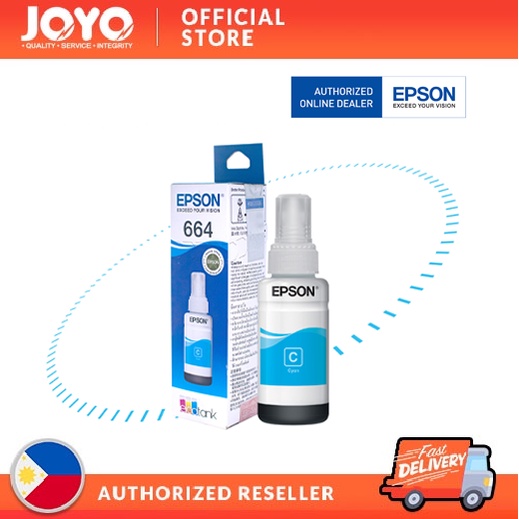 EPSON ORIGINAL T6642 CYAN INK 70ML | Shopee Philippines