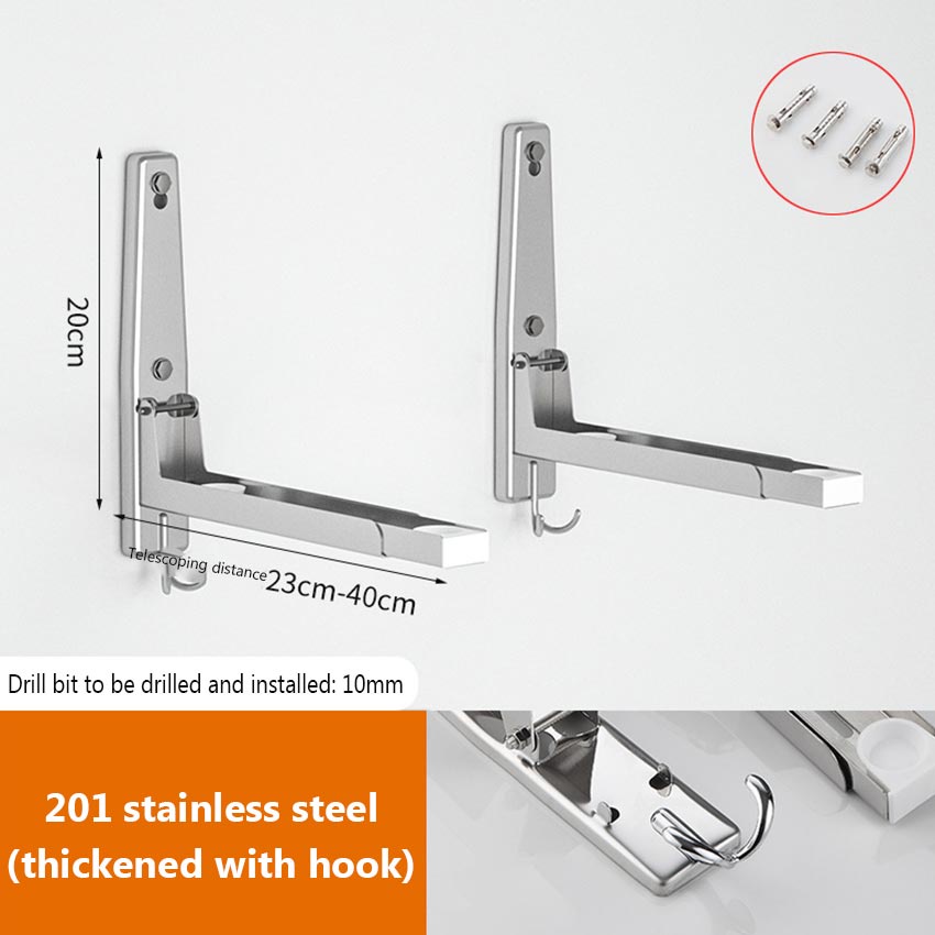 Microwave Oven Bracket Floating Frame Wall Mount Stainless Steel ...