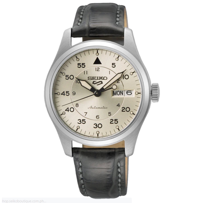 Seiko SRPJ87 New Generation Flieger Calf Leather Strap Automatic Watch ...