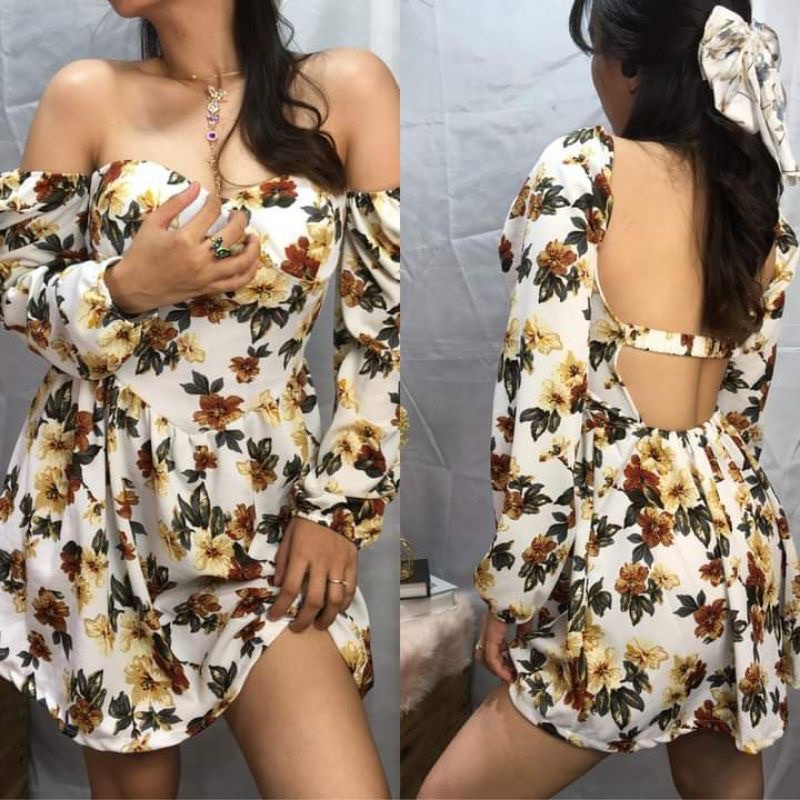 Floral hotsell dress shopee