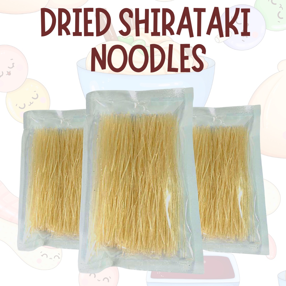 DRIED SHIRATAKI NOODLES 80g (DRIED KONYAKU, DRIED KONJAC NOODLES) Shopee Philippines