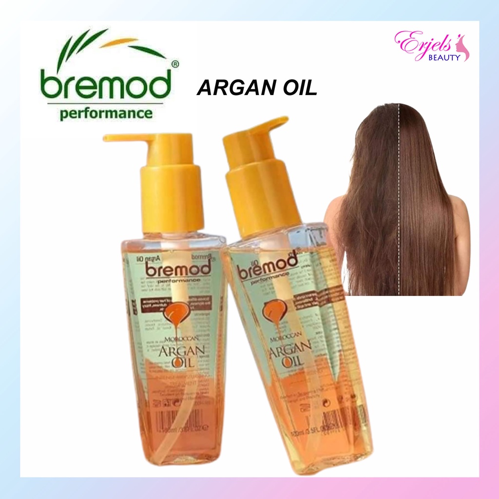 BREMOD Hair Serum Vitamin E Argan Oil Serum good for Dry, Frizzy, Newly ...