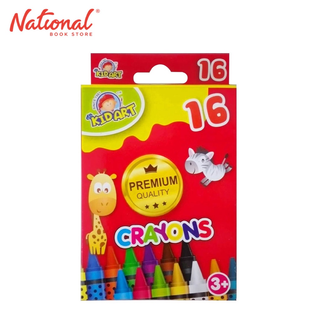 Kid Art Crayon 16 Colors R016-KAR - School Supplies - Arts & Crafts ...