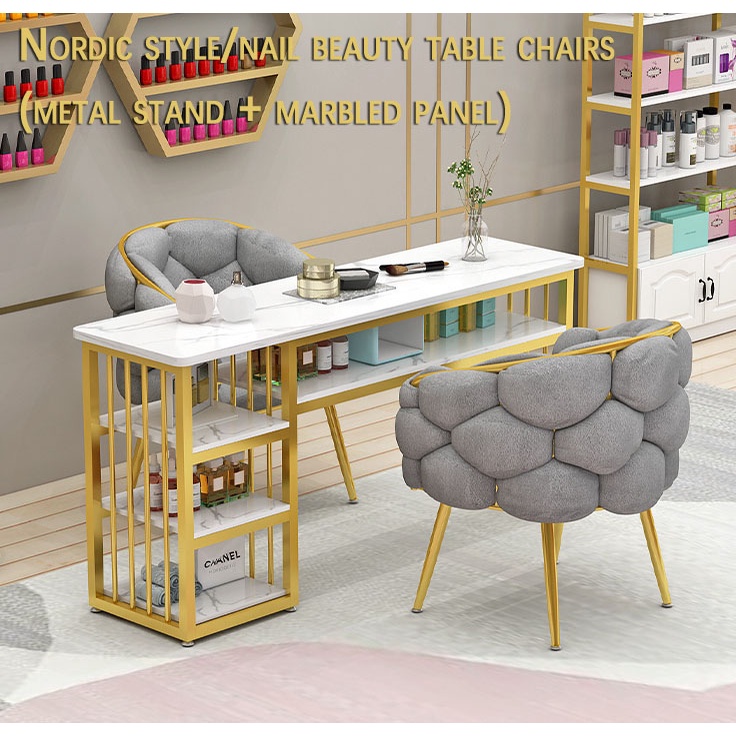 Modern popular manicure tables and chairs beauty manicure tables and