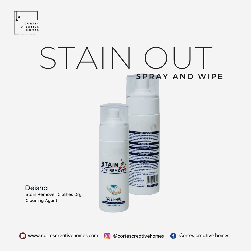 Original Stain Remover Clothes Dry Cleaning Agent Enzyme Laundry Dry