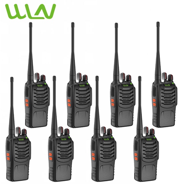 WLN KD-C888S 5W 16 Channel VHF/UHF 400-470MHz Two-Way Walkie Talkie ...