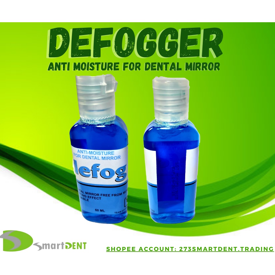 DEFOG 60ML (ANTIMOISTURE FOR DENTAL MIRROR) Shopee Philippines