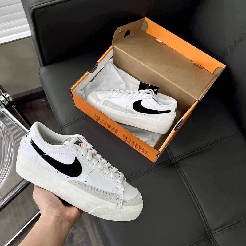 Blazer low white outlet black