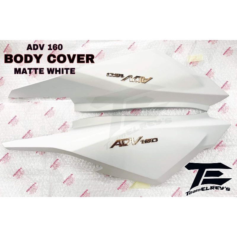 STOCK BODY COVER FOR ADV 160 MATTE WHITE | Shopee Philippines