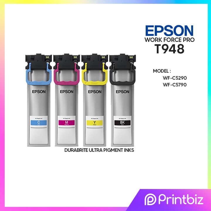 Epson T948 DURABrite Ultra Pigment Ink WF-C5290/C5790 (STANDARD ...